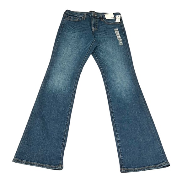 Aeropostale Denim - AEROPOSTALE Women's Mid-Rise Bootcut Jeans Blue Stretch Denim Size 12R NWT
